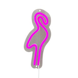 Dyberg Larsen LED-skilt "Flamingo"