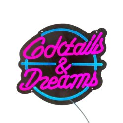 Dyberg Larsen LED-skilt "Cocktails &amp; Dreams"