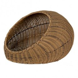 Kattehule i rattan