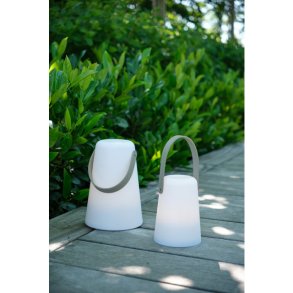 LI Lanterne M/ LED, hvid