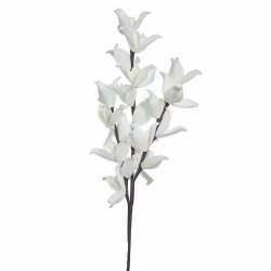 Lene Bjerre Happia dekoration blomst i hvid skum 