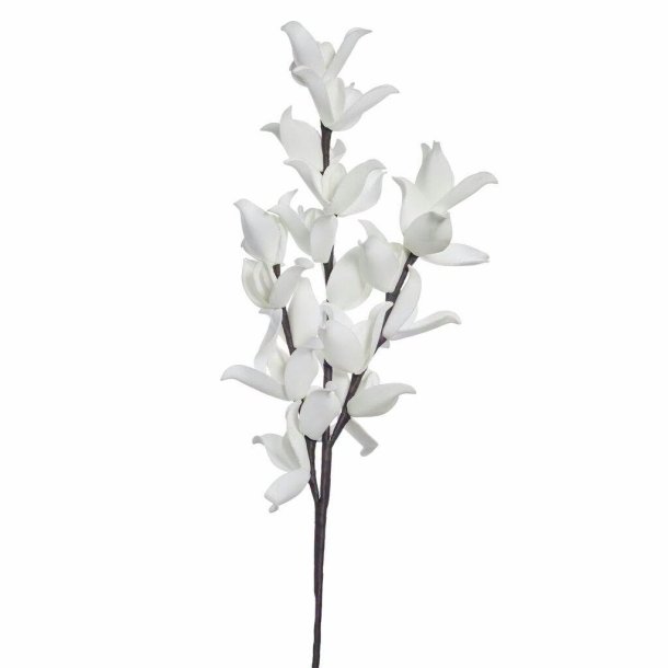 Lene Bjerre Happia dekoration blomst i hvid skum 