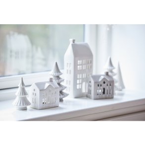 Lene Bjerre, Mythel decoration LED lys hus 9.8X9X5.5 cm. 