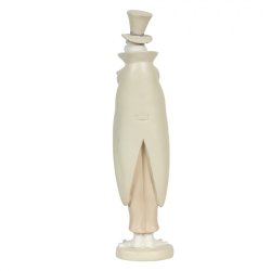 Fr figur, herre, hvid/gul