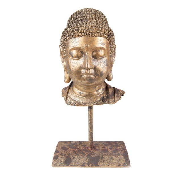 Buddha, guld hoved