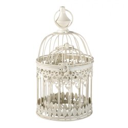 Fuglebure, st a 2 stk., antik hvid