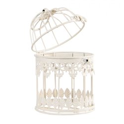 Fuglebure, st a 2 stk., antik hvid