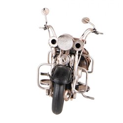 Motorcykel, sort m brun sde