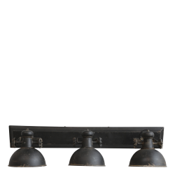 Factory Lampe m. 3 spot