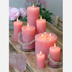 Macon Bloklys rustik 16 t, raspberry