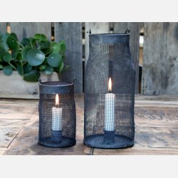 Ampel m. net til bedelys, sort