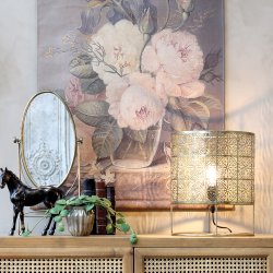 Bord Lampe m. mnster