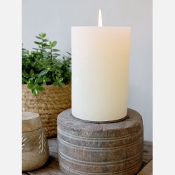 Chic Antique, GRIMAUD LYSESTAGE til bloklys i natur
