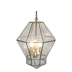 Lysekrone, antique messing