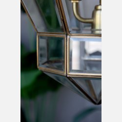 Lysekrone, antique messing