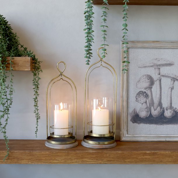 Chic Antique, Hurricane i messing med glas
