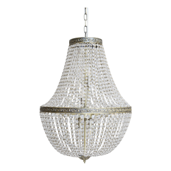 Versailles fransk Lysekrone m. glasprismer