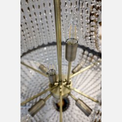 Versailles fransk Lysekrone m. glasprismer