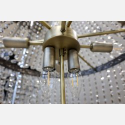 Versailles fransk Lysekrone m. glasprismer