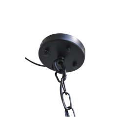 Versailles Lysekrone m. drbeformede glasprismer