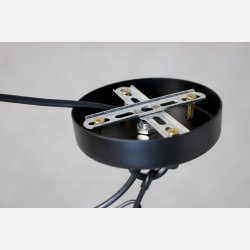 Versailles Lysekrone m. drbeformede glasprismer, lille