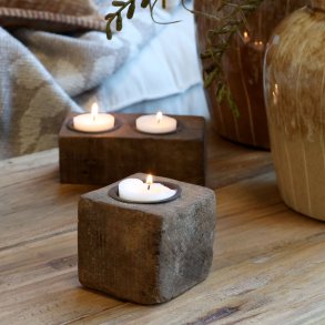 Chic Antique, Grimaud Lysestage firkantet