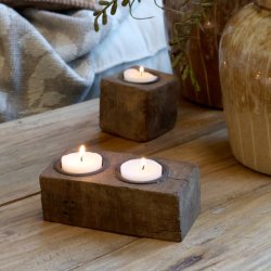Chic Antique, Grimaud Lysestage firkantet