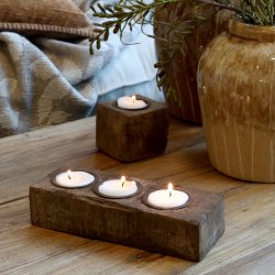 Chic Antique, Grimaud Lysestage firkantet