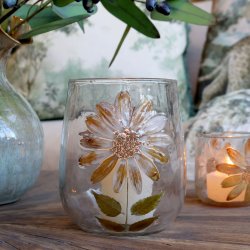 Chic Antique, Hurricane m. dekor af t�rrede blomster