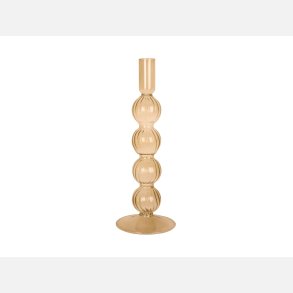 Lysestage, swirl boble, sand glas