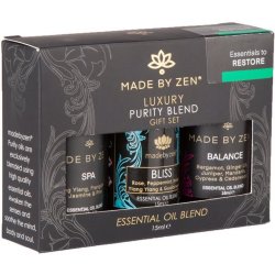 Holmen, Made By Zen - Eterisk Olje 3x15ml, Spa, Bliss,