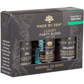 Holmen, Made By Zen - Eterisk Olje 3x15ml, Spa, Bliss,