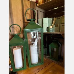 Lauring, Prato Lantern i gr�n metal