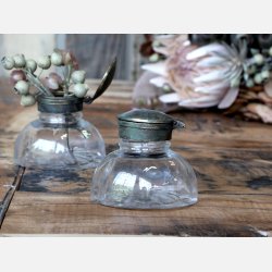 Gl. fransk Vase m. lg