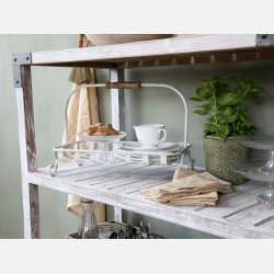 Opsats i glas m. mnster, mellem