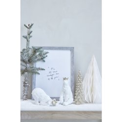 Sebina bjrn siddende hvid