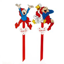 Bramming tr�nisse, p� pind med �GOD JUL