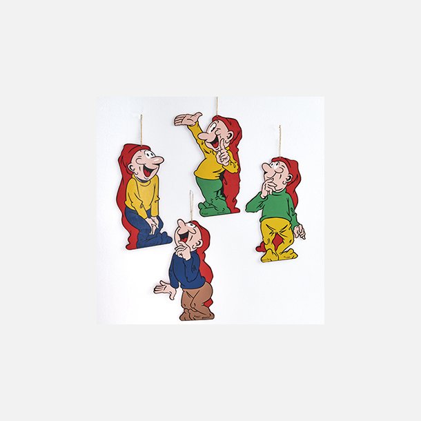 Bramming nisse, tr, Old Time, til ophng  42X27CM