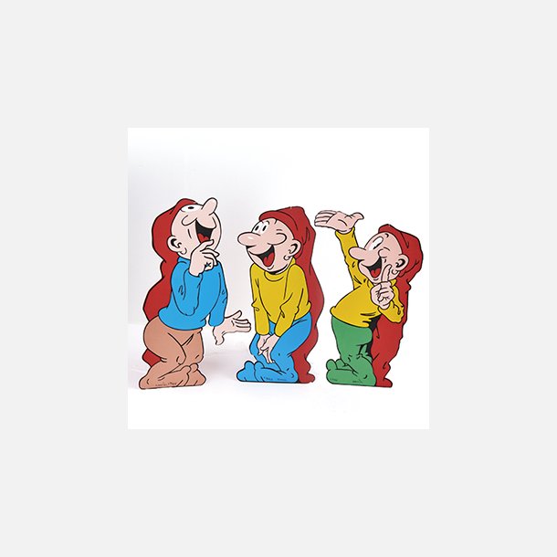 Bramming nisse, tr�, Old Time, til oph�ng � 53X83CM,