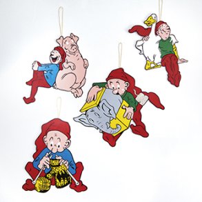 Bramming nisse, tr�, til oph�ng � 40CM