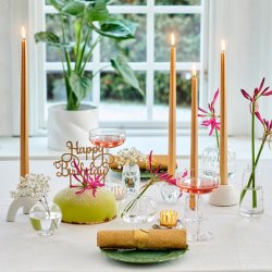 Servietring/fyrfadsholder, krone