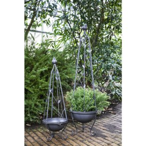 Omari blomsters�lje m potte S/2 Gr�