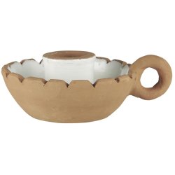 Stage t/2,2 cm lys hvid indvendig UNIKA hndlavet