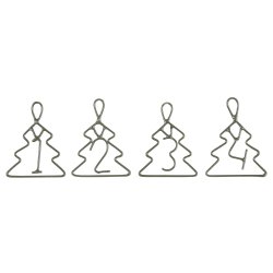Vedhng 1-4 juletrsformet, gr 