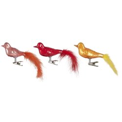 Fugl m/fjer og clips