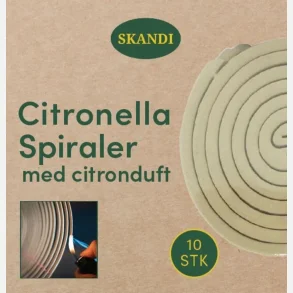 Citronella-spiraler