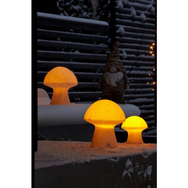 Mushroom Lampe, inde/ude