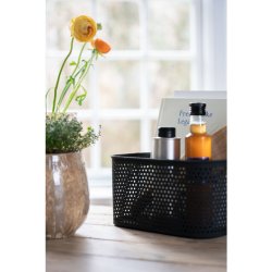 yomi metalkurv, sort