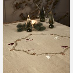 Bord dug med julemotiv  150cm.