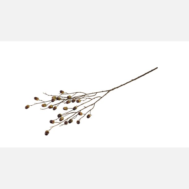 La Vida, Silkeblomst Acorn L:100 cm Gr�n/Brun/gylden